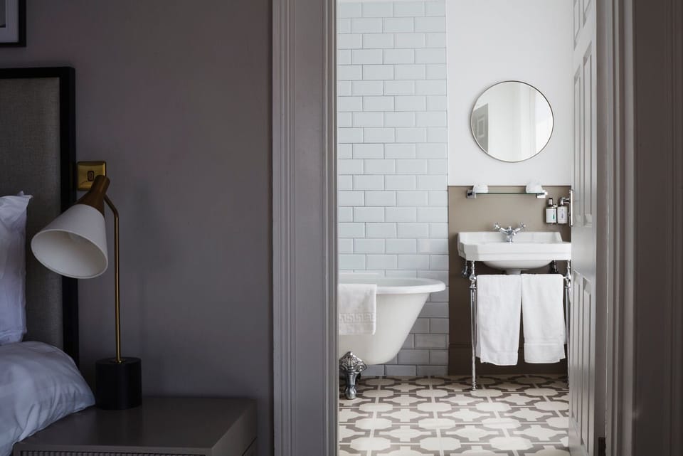 The Burlington Suite with dual aspect sea view | Desk, iron/ironing board, free WiFi, bed sheets
