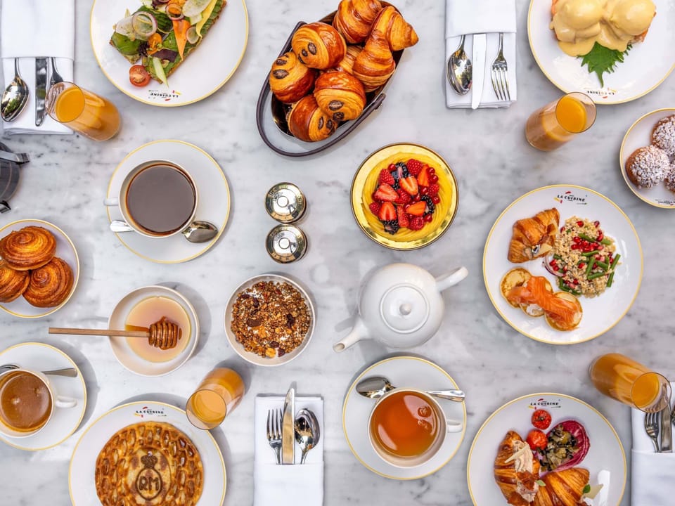 Daily buffet breakfast for a fee