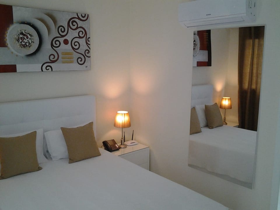 Double Room, Non Smoking, Balcony | In-room safe, individually decorated, desk, soundproofing