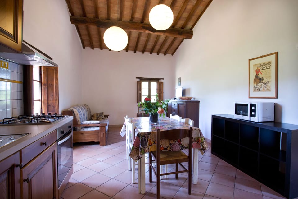 Apartment, 1 Bedroom, Ground Floor (Il Campo) | In-room dining