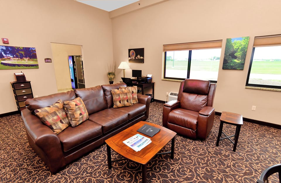 Lobby sitting area