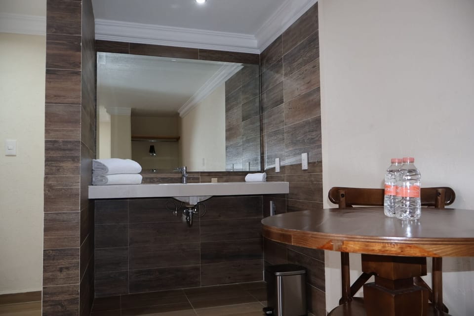 Deluxe Room | Bathroom | Hydromassage showerhead, free toiletries, hair dryer, towels
