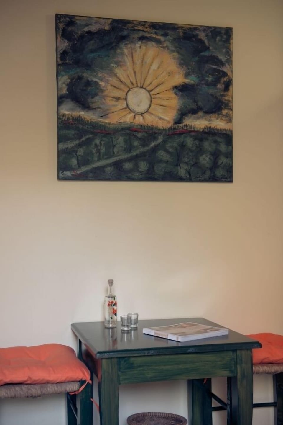 Double Room, Patio | Living area | Flat-screen TV