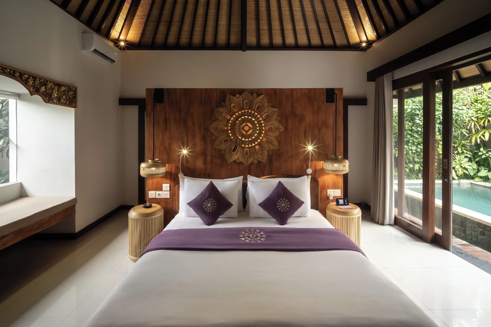 One Bedroom Villa with Private Pool | In-room safe, blackout drapes, iron/ironing board