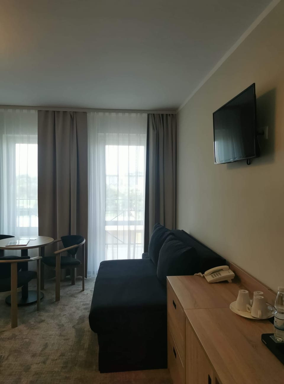 Comfort Triple Room, Balcony, Sea View (with sofa bed) | Desk, blackout drapes, WiFi (free), bed sheets