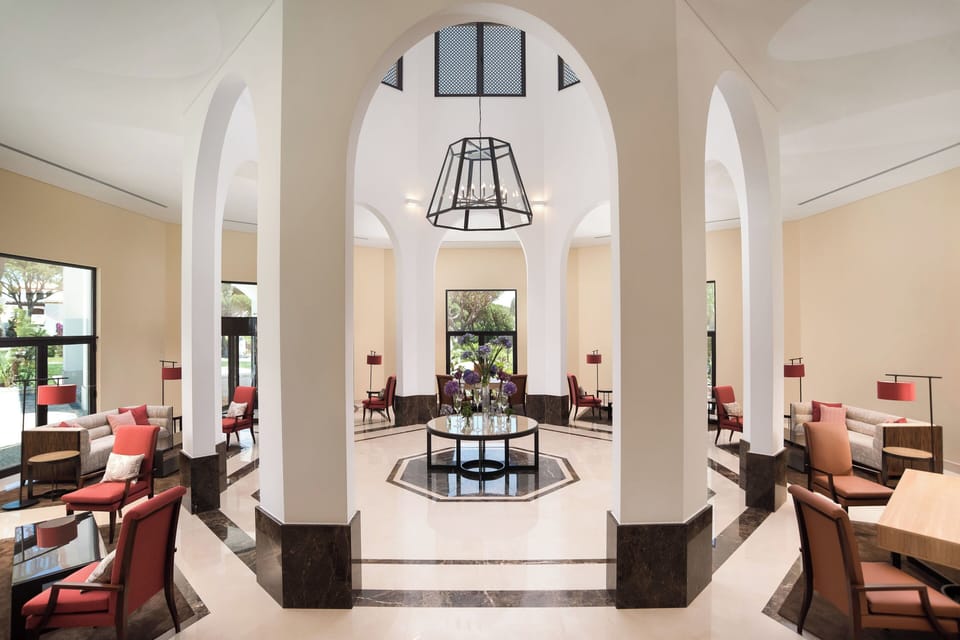 Lobby sitting area