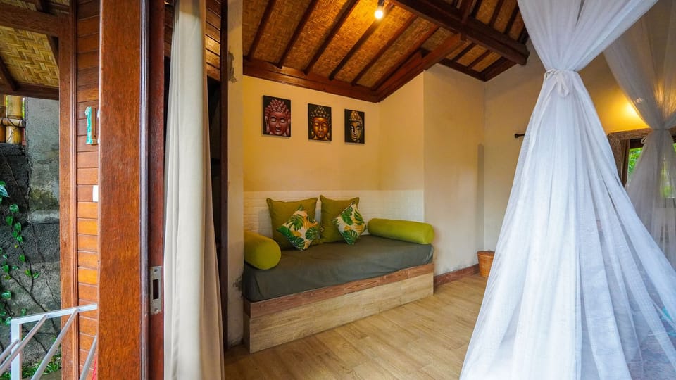 Deluxe Double Room, 1 Bedroom, Private Pool, Pool View | Premium bedding, minibar, in-room safe, desk