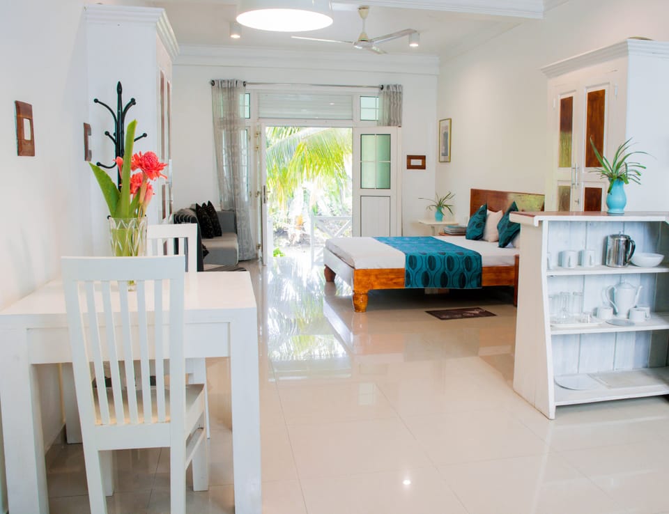 Standard Apartment, Lake View | Desk, iron/ironing board (on request), WiFi (free), bed sheets