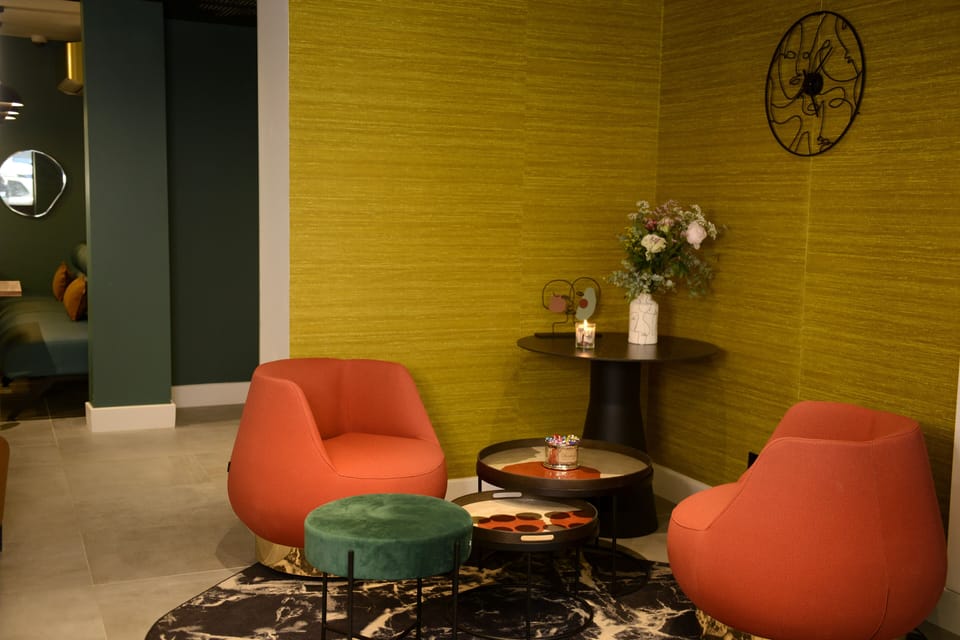 Lobby sitting area