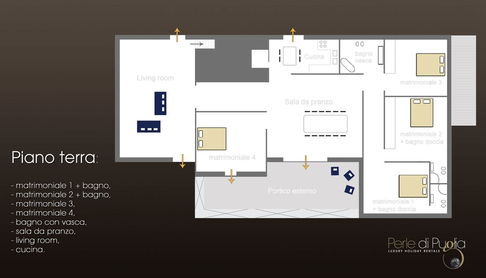 Villa, 4 Bedrooms | Iron/ironing board, free WiFi