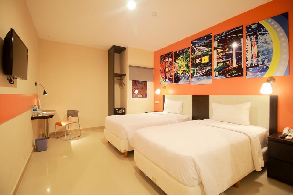 Minibar, in-room safe, desk, soundproofing