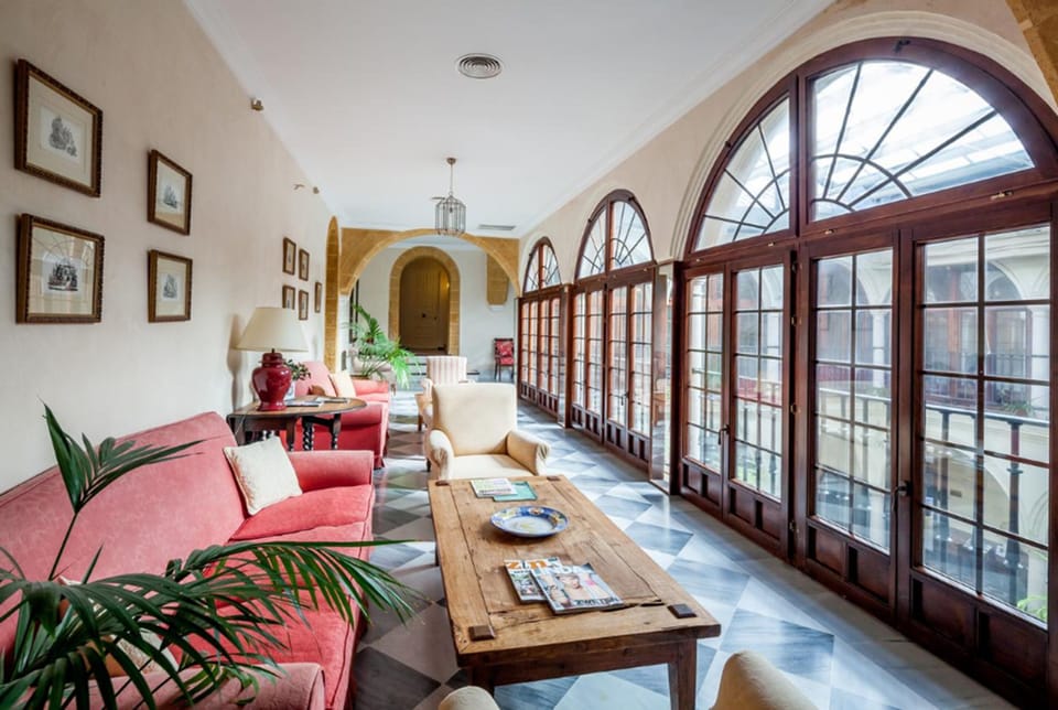Lobby sitting area