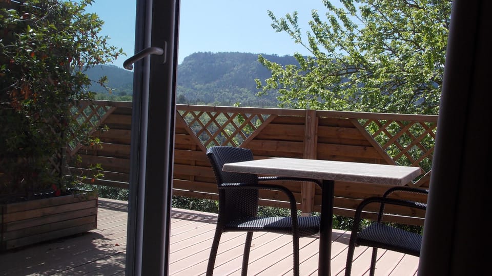 Superior Double Room, Mountainside | Balcony