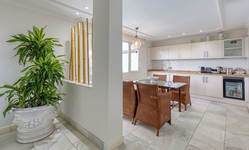 Presidential Suite, Private Pool, Sea View | Private kitchen | Eco-friendly cleaning products