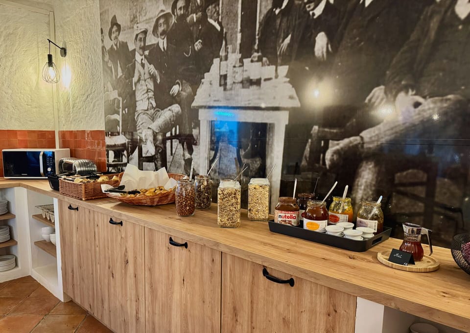 Daily buffet breakfast (EUR 14 per person)