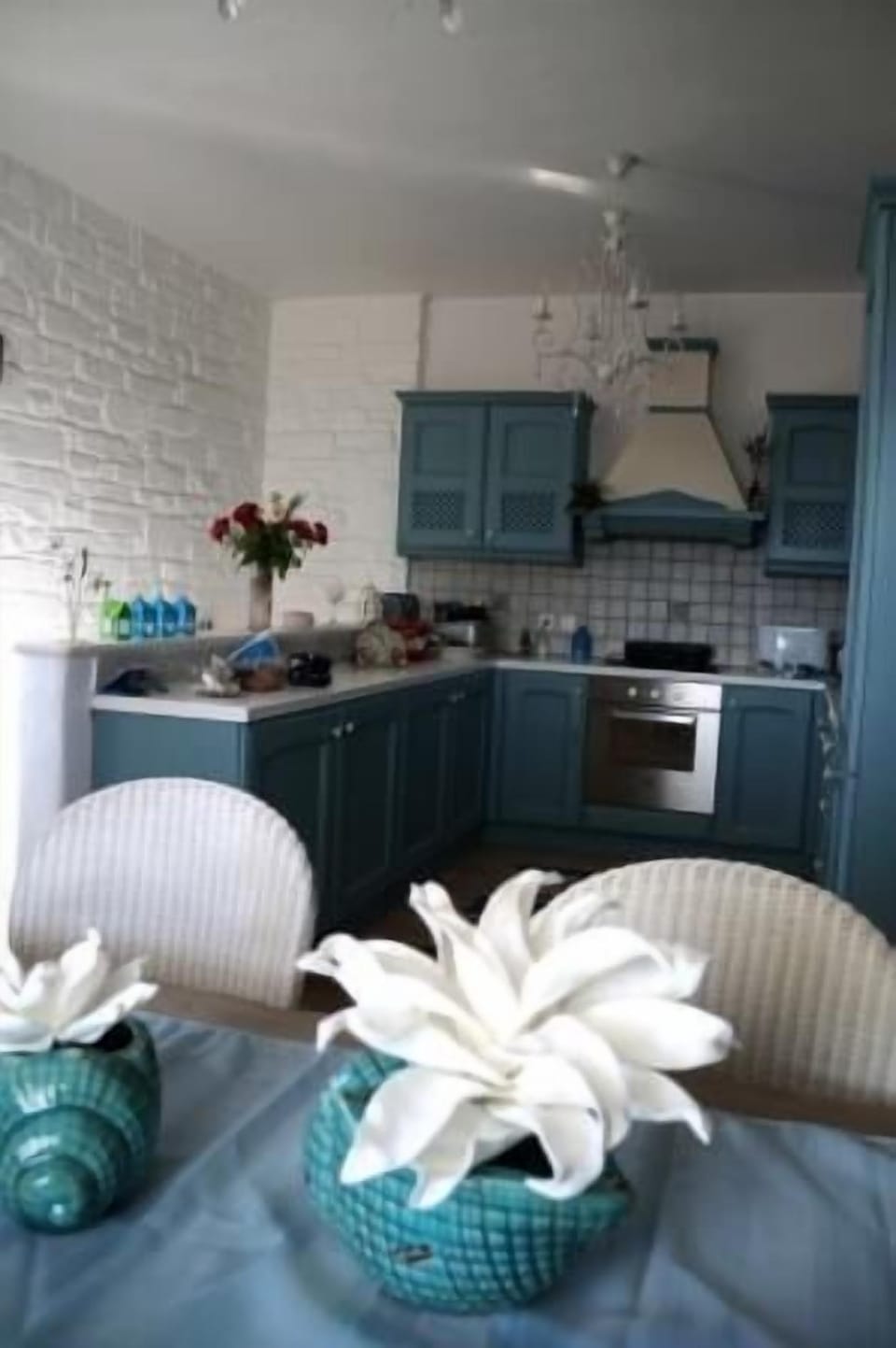 Villa, 2 Bedrooms, Sea View | Private kitchen | Full-size fridge, microwave, oven, stovetop