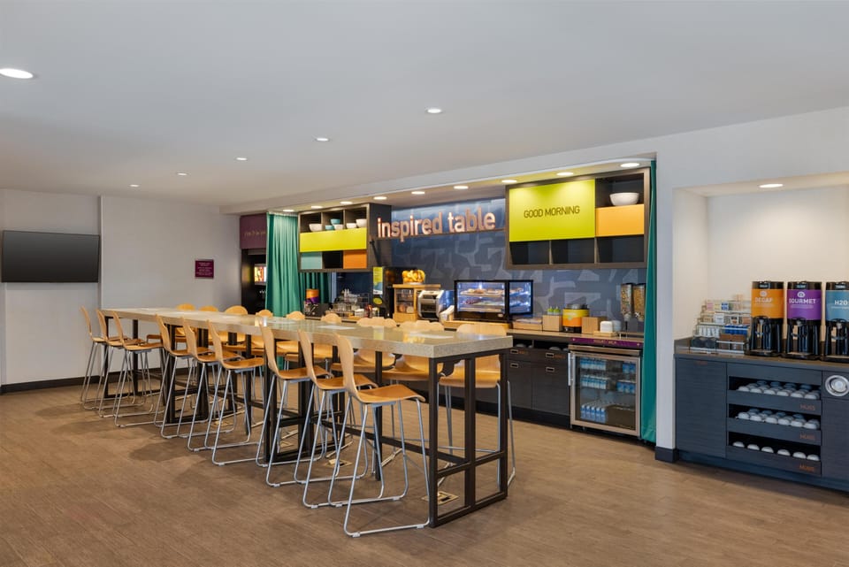 Free daily on-the-go breakfast