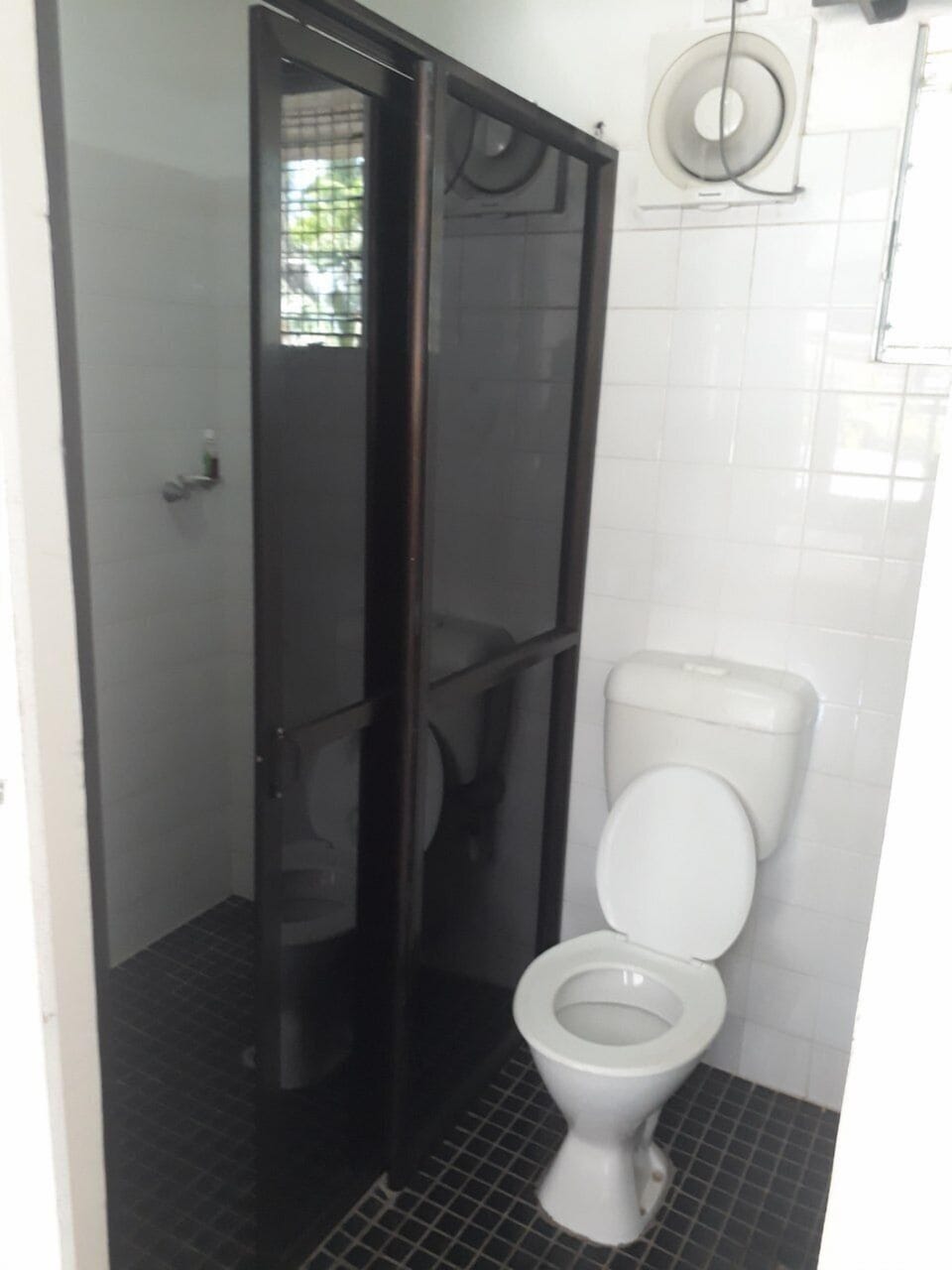 Shower, free toiletries, hair dryer (on request), towels