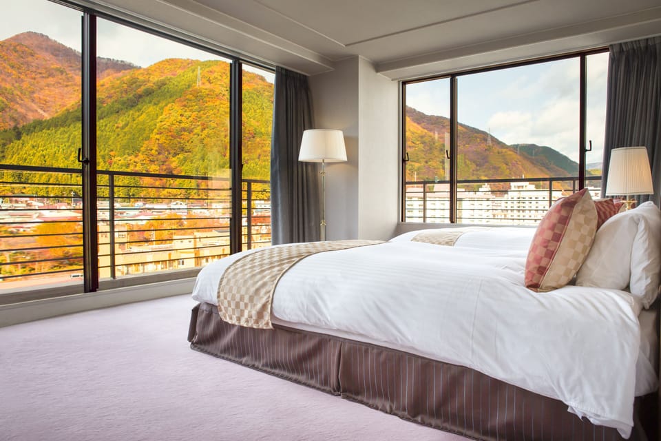 Japanese Western Style Room | Minibar, in-room safe, free WiFi, bed sheets