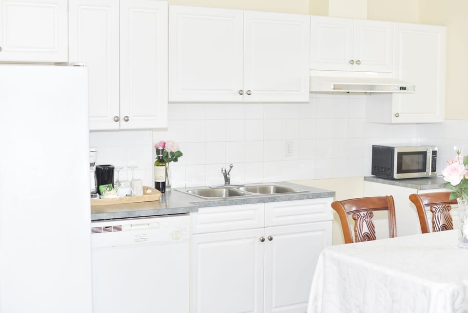 Family Suite, 1 King Bed with Sofa bed, Kitchenette | Private kitchenette | Fridge, coffee/tea maker, electric kettle