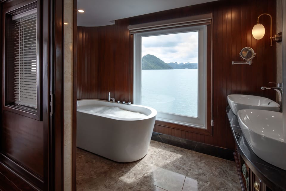 Captain View Suite, Terrace, Bay View, 2 Days 1 Night | Bathroom | Free toiletries, hair dryer, bathrobes, slippers