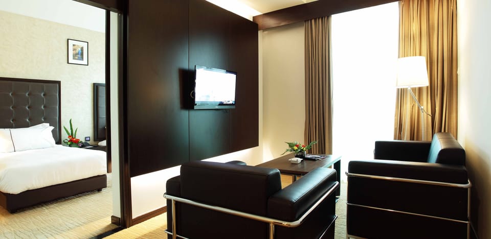 Minibar, in-room safe, desk, blackout drapes