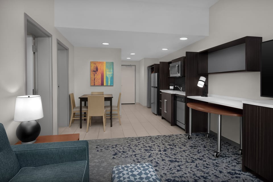 Suite, 1 King Bed, Accessible, Non Smoking (Hearing) | In-room safe, blackout drapes, free cribs/infant beds, free WiFi