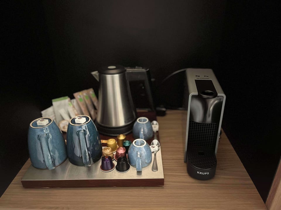 Minibar, in-room safe, desk, blackout drapes