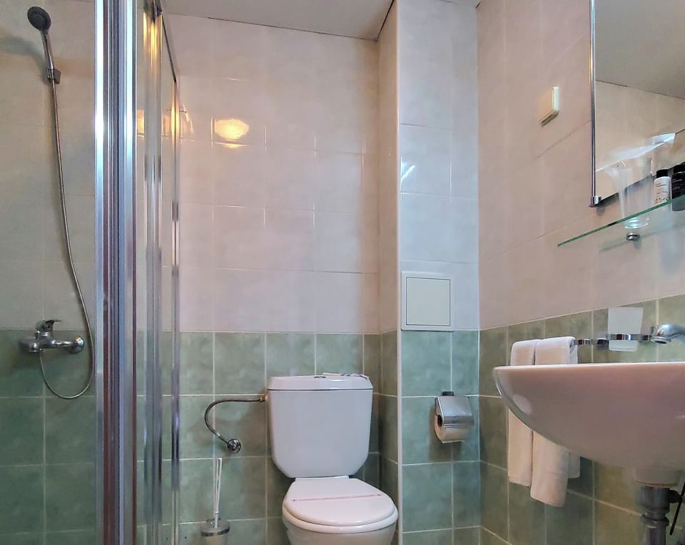 Double or Twin Room, Balcony | Bathroom | Shower, free toiletries, towels