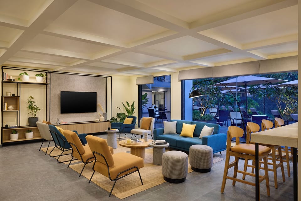 Lobby sitting area