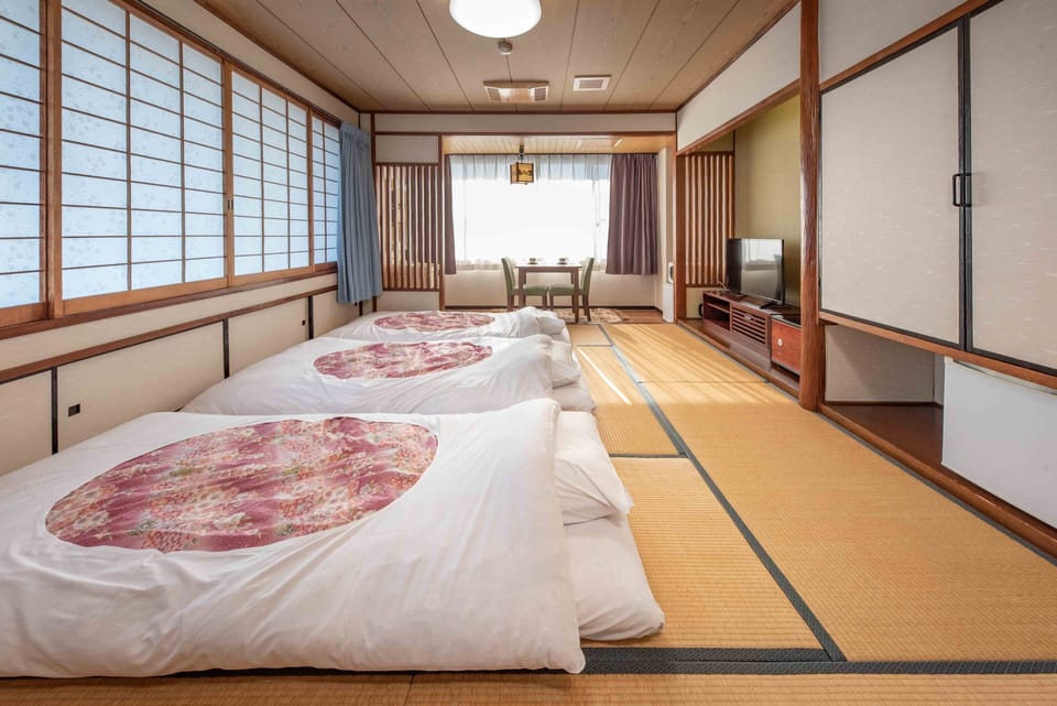 Japanese Style Room Tatami 10 mat, Non smoking | In-room safe, desk, free WiFi, bed sheets