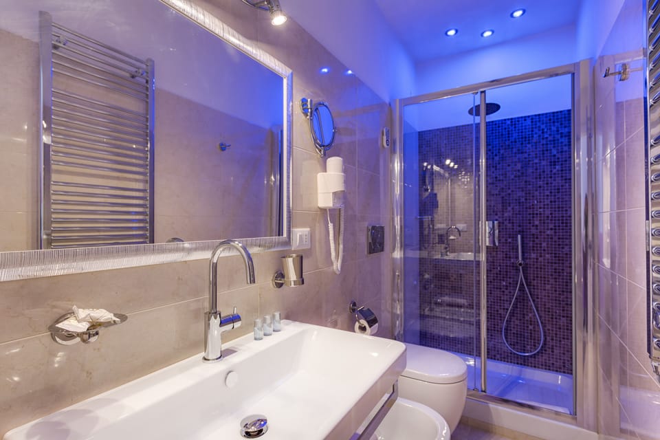 Executive Room, 1 Bedroom, City View | Bathroom | Shower, free toiletries, hair dryer, bidet