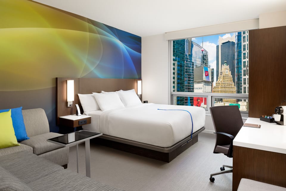 Room, 1 King Bed | Frette Italian sheets, premium bedding, pillowtop beds, in-room safe