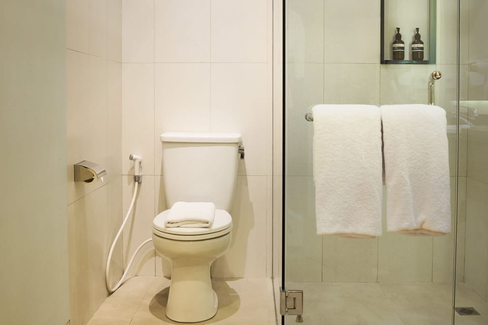 Deluxe Room | Bathroom | Shower, free toiletries