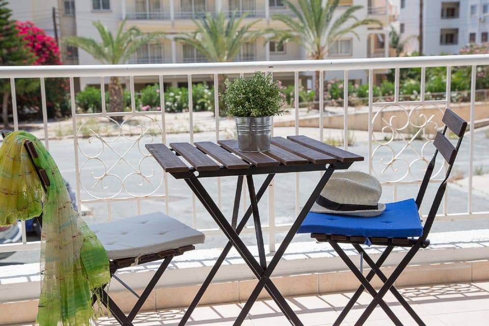 Comfort Apartment, 1 Bedroom, Balcony, Pool View (Shared pool) | View from room