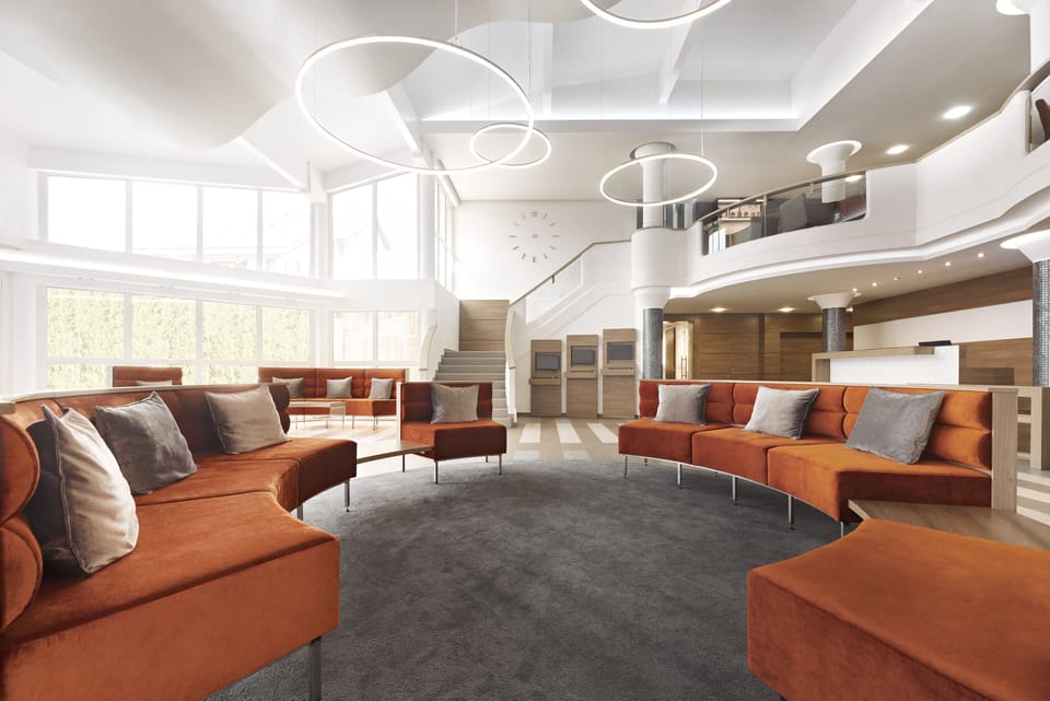 Lobby sitting area