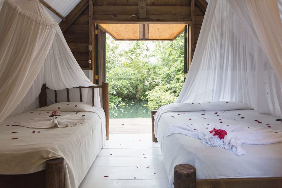 Standard Cabin (2 beds, shared bathroom) | In-room safe, desk, bed sheets
