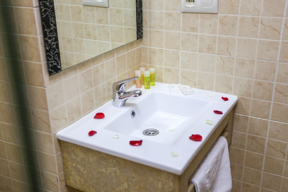 Double room | Bathroom | Shower, free toiletries, hair dryer, bidet