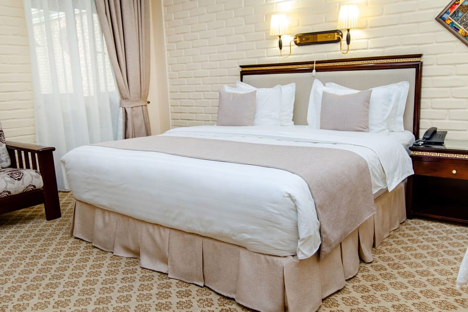 Standard Double Room | In-room safe, desk, iron/ironing board (on request), cribs (surcharge)
