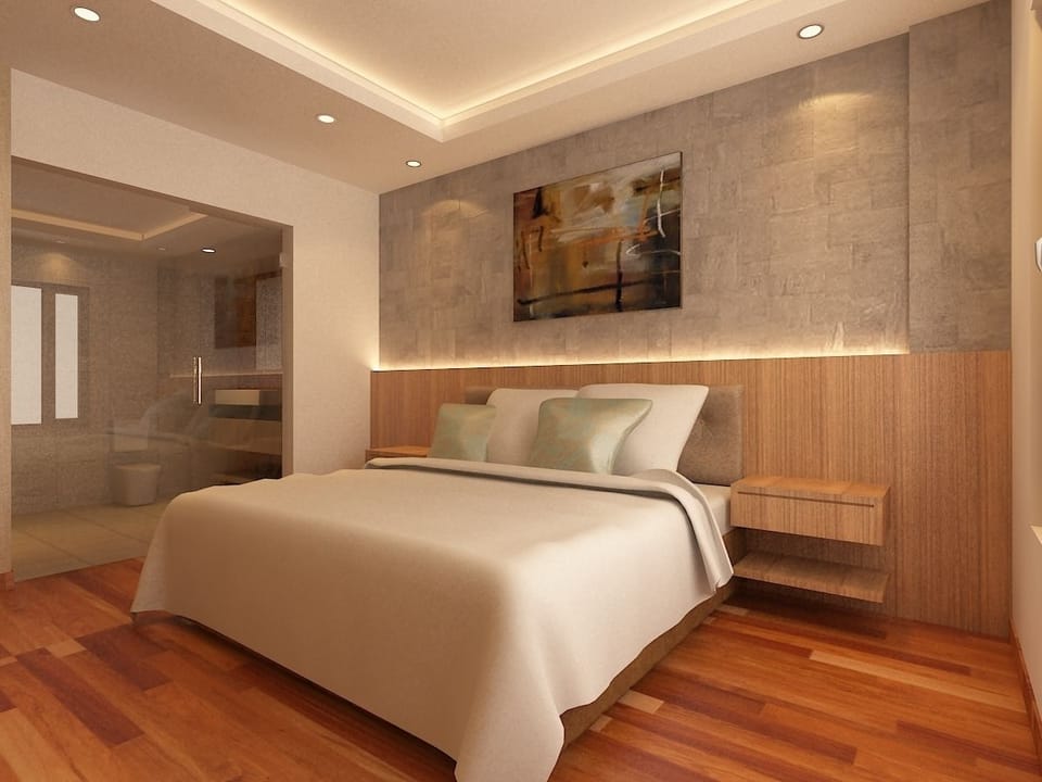Superior Twin Room, 2 Bedrooms | Minibar, desk, blackout drapes, soundproofing