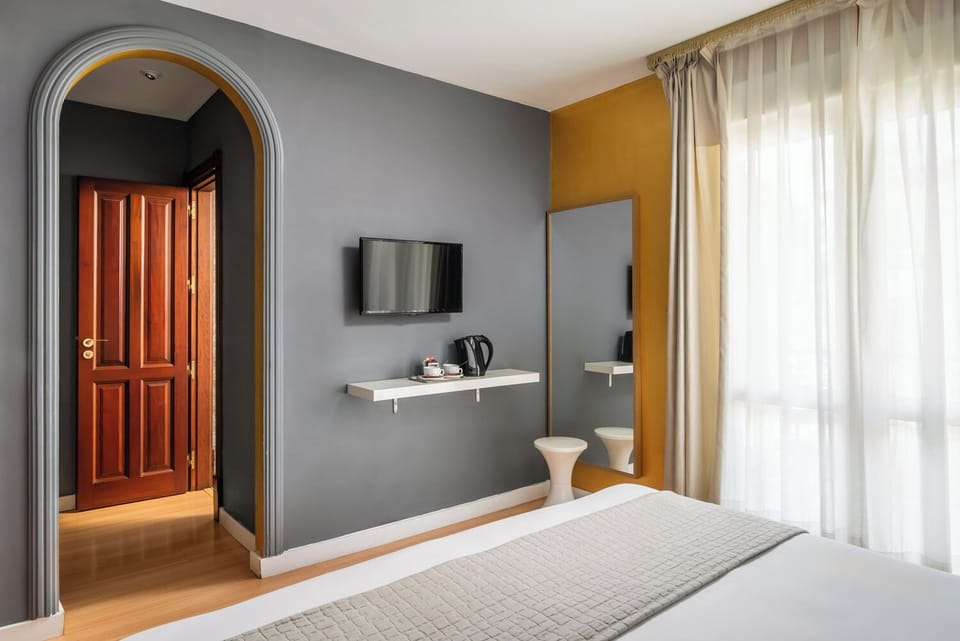 Double Room, Balcony | In-room safe, blackout drapes, free cribs/infant beds, free WiFi