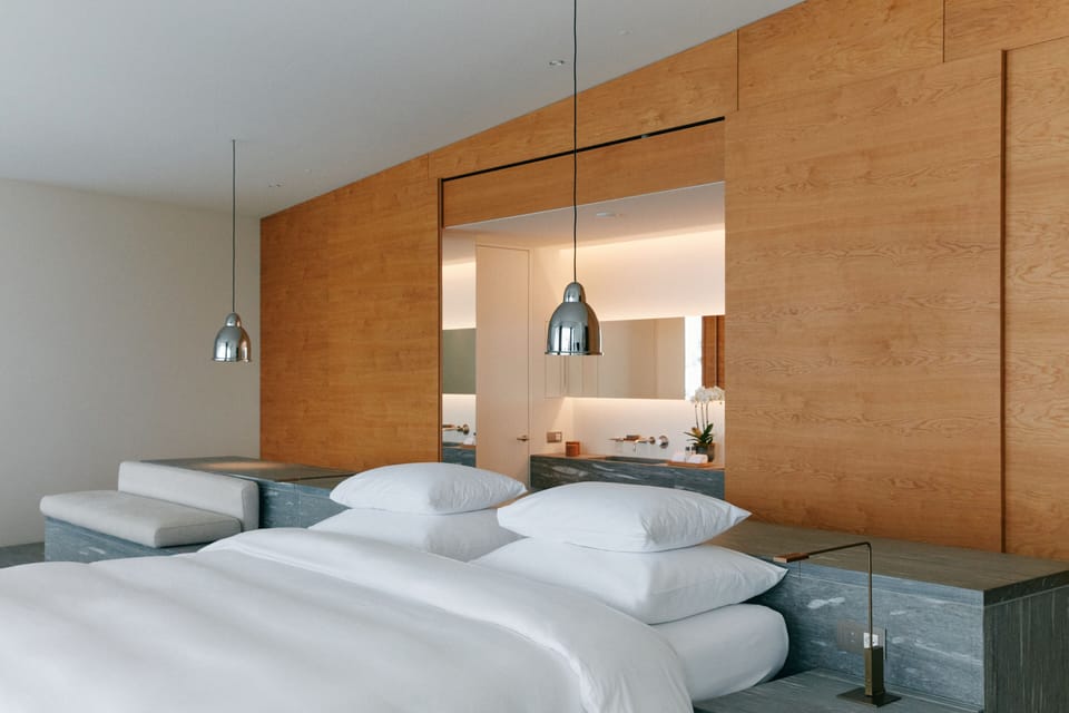 Suite, 1 Bedroom, Balcony, Mountain View (Penthouse, King-size bed adjustable) | Bathroom | Free toiletries, hair dryer, bathrobes, slippers