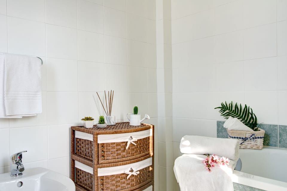 Double Room (Il Focolare) | Bathroom | Free toiletries, hair dryer, bidet, towels