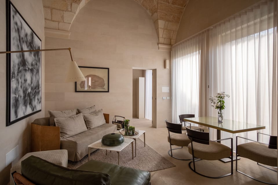 Exclusive Double Room | Living area | Flat-screen TV