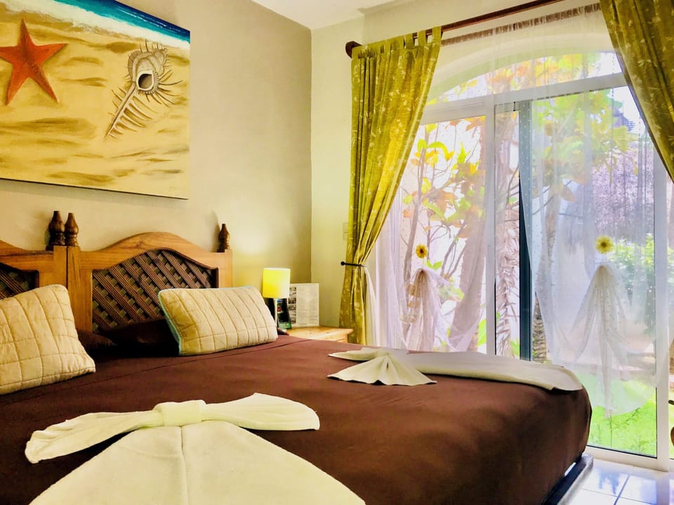 Individually decorated, individually furnished, blackout drapes