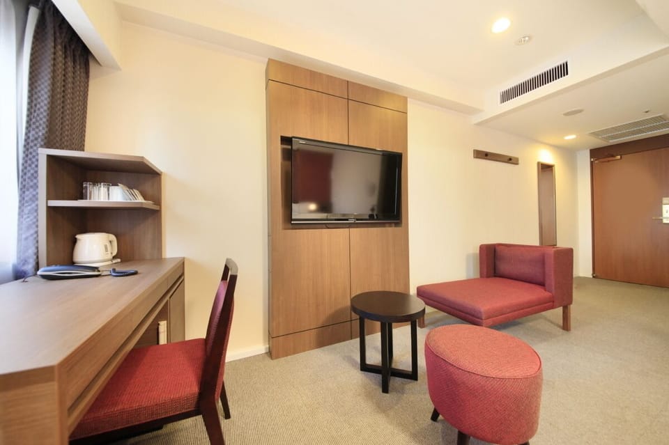 Desk, iron/ironing board (on request), WiFi (free)