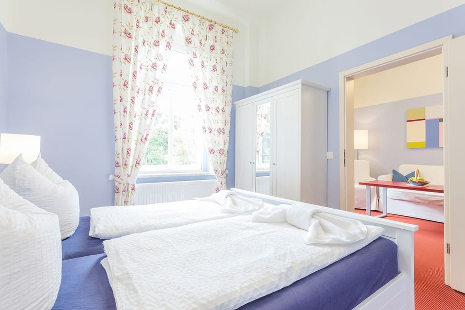 Apartment, Ensuite (Burg Mildenstein) | Hypo-allergenic bedding, blackout drapes, cribs/infant beds, free WiFi