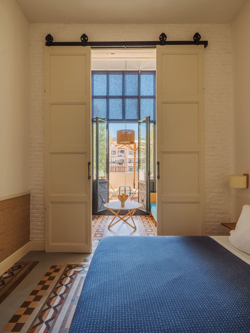 Deluxe Room, Terrace, Courtyard View | Premium bedding, down comforters, minibar, in-room safe