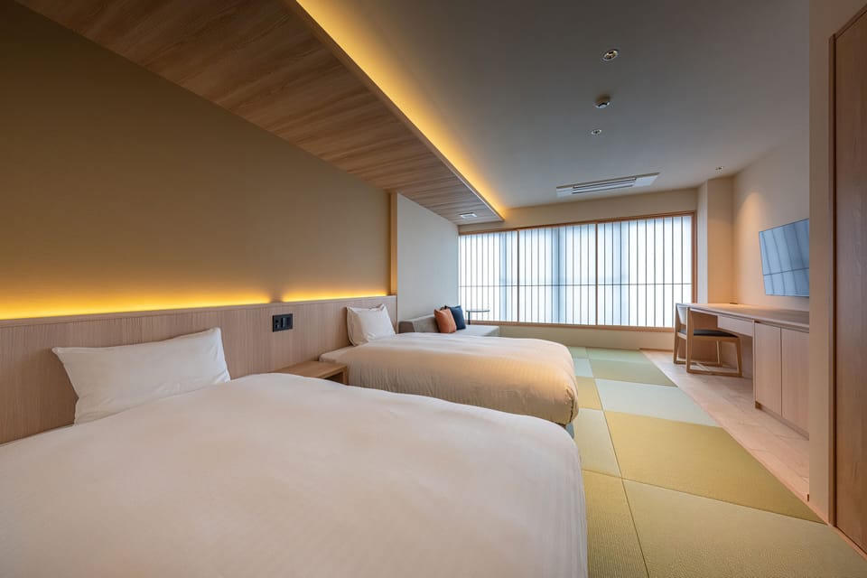 Japanese Western Style Room | Down comforters, in-room safe, free WiFi, bed sheets
