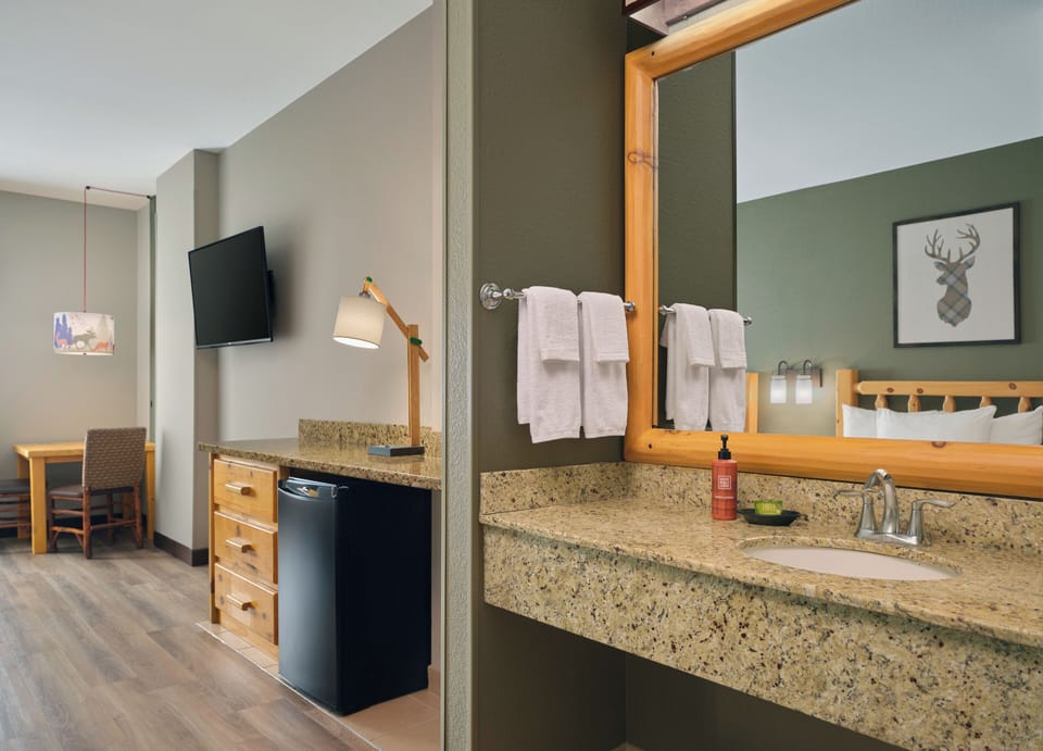 Family Suite - Water Park Included | In-room safe, desk, free cribs/infant beds, bed sheets